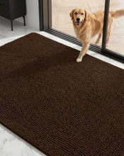 Load image into Gallery viewer, Dog Door Mat for Muddy Paws, 48"x72" Soft Chenille Absorbent Front Door Mat