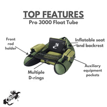 Load image into Gallery viewer, CADDIS Sports Fishing and Angling Float Tube (Pro 3000)