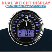 Load image into Gallery viewer, Adamson Hybrid 2-in-1 Analog & Digital Weighing Scale for Body Weight up to 400lbs