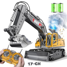 Load image into Gallery viewer, 17CH Remote Control Excavator Construction Toy for Boys