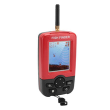 Load image into Gallery viewer, Portable Wireless Fish Finder with LCD Display, Sensor, Fish Alarm, Depth and Temperature Readings for Kayak Boat Ice Fishing