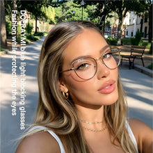 Load image into Gallery viewer, DOERAYMI Blue Light Glasses for Men,Women,Lightweight Durable Frame Reader Glasses with UV400 Protection,Anti-Glare,Scratch-Resistant Lenses for Work,Reading.