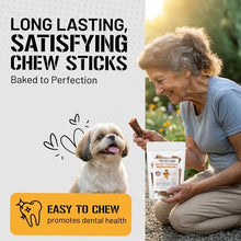 Load image into Gallery viewer, Dog Chits Bison Trachea Dog Treats - 100% Single Ingredient, High Protein, Lower Fat - Glucosamine for Joint Support - Dental-Clean Crunch - Gentler on Digestion Than Beef - 2-3 inch, 8 oz
