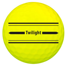 Load image into Gallery viewer, Volvik Vivid Twilight Glow in the Dark Golf Balls (Flashlight Combo Pack, Yellow)