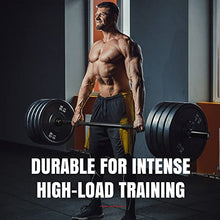 Load image into Gallery viewer, LIONSCOOL 7ft Olympic Barbell (Black E-coating, 1000LBS, No Center Knurl)