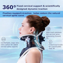 Load image into Gallery viewer, ALPHAY Neck Stretcher Cervical Traction, Neck Braces for Neck Pain and Support, Adjustable Cervical Traction Devices for Home Use, Neck Decompression Device and Revive Cervical Spine