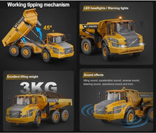 Load image into Gallery viewer, 1/20 Large 23IN Electric Remote Control Dump Truck A40G, 2.4G Simulated Acoustic-Optical