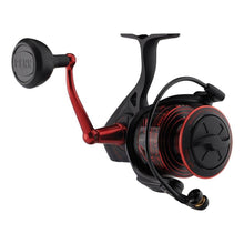 Load image into Gallery viewer, PENN Battle III Spinning Inshore/Nearshore Fishing Reel, HT-100 Front Drag, max of 25lb | 11.3kg, Made with Sturdy All-Aluminum Composition for Durability, 6000