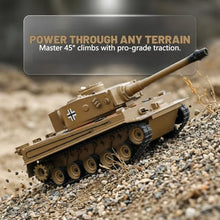 Load image into Gallery viewer, RC Tank that Shoots Water Bullets, 1:22 Tiger Remote Control Tank with Infrared Battle System