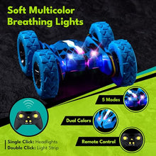 Load image into Gallery viewer, Threeking New Remote Control Car RC Flip Stunt Double Sided Driving Cars