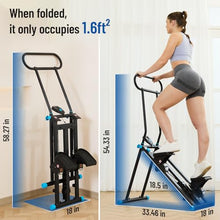 Load image into Gallery viewer, HXD-ERGO Stair Stepper for Home, 6 Adjustable Resistance Vertical Climber Cardio Exercise Machine