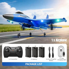 Load image into Gallery viewer, Tubokoro Foam RC Plane for Kids Adults Beginner, Remote Control Airplane RC Jet