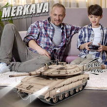 Load image into Gallery viewer, BESTYMXY RC Tank HengLong IDF MERKAVA MKIV, 1:16 Merkava Main Battle Tank MK4 Model