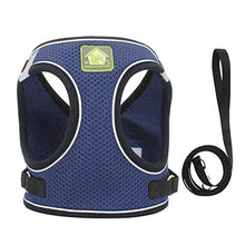 Load image into Gallery viewer, FEimaX Dog Harness and Leash Set, No Pull Breathable Soft Mesh Puppy Vest Harness Reflective Adjustable Pet Harnesses for Small Medium Dogs and Cats, Outdoor Easy Control for Walking