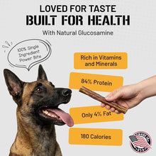 Load image into Gallery viewer, Dog Chits Bully Sticks for Dogs & Puppies - 100% Beef Pizzle, High Protein, Low Fat Dog Chew Sticks - Baked, Low-Odor – Long-Lasting Chew, Keep Dogs Engaged & Happy - Made in USA - 12 inch, 6 Pack