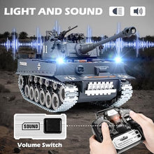 Load image into Gallery viewer, Supdex RC Tank, 1:18 Alloy Metal German Tiger I Remote Control Army Model Toys