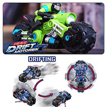 Load image into Gallery viewer, Liberty Imports 2.4Ghz RC Motorcycle Remote Control Stunt Drift Bike Racing Vehicle