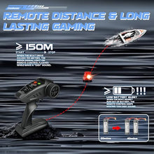 Load image into Gallery viewer, Levhorzn 34+MPH Brushless RC Boat for Adults & Kids with 2 Rechargable Batteries- (Grey)
