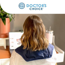 Load image into Gallery viewer, Doctor's Choice Neck and Shoulder Wrap for Hot & Cold Therapy, Flexible Gel Pack for Pain Relief, Reusable Heating and Cooling Pad for Upper Back and Cervical Comfort