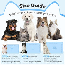 Load image into Gallery viewer, YAUNJI Dog Cooling Eco-Friendly Mat, 2026 New Portable Pet Cooling Pad for Dogs Cats Sleeping Mat for Home Outdoor, Washable Dog Water Bed for Bored Indoor Summer (White, Medium)