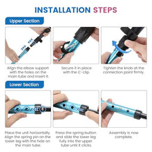 Load image into Gallery viewer, Ergonomic Forearm Crutches Spring Assist Crutches for Adults,Comfortable and Height Adjustable