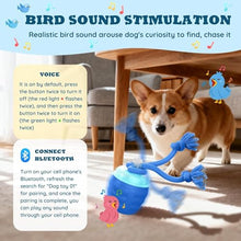 Load image into Gallery viewer, Akpsid Interactive Dog Toys Touch Activated Bouncing & Jumping Dog Ball with Rope, Squeaky Doggie Toys to Keep Them Busy