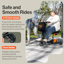 Load image into Gallery viewer, SuperHandy Passport Mobility Scooter for Adults- Foldable, 3 Wheel, Airline Travel Friendly - 13 Mile Range, Includes 2 Removable 44.4V Lithium-ion Batteries & Charger (275 Lbs)