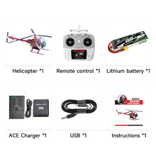 Load image into Gallery viewer, RC Helicopter Model with H1 PRO Flight Controller, GPS Positioning, Auto-Hover & One-Key Return