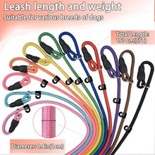 Load image into Gallery viewer, FOVRLZSE 11-Pack Dog Leashes, 4.6FT, 10mm Braided Nylon, 11 Assorted Colors