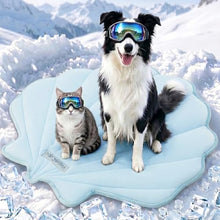 Load image into Gallery viewer, Vagascape Dog Cooling Mat, Washable Pet Cooling Mat, 47" x 45" Thick & Durable Large Cooling Mat for Dogs, Portable Foldable Premium Cooling Pad for Indoor, Outdoor, Travel, Camping, Patio and Beach