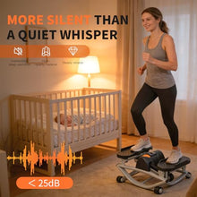 Load image into Gallery viewer, Rocking Fitness Stepper Side to Side Steppers for Exercise at Home Lateral Step Rocker Platform Machine Fit Workout Equipment for Women Mini Portable Vertical Climber Machines