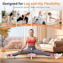 Load image into Gallery viewer, BODY RHYTHM Leg Stretcher - Split Machine for Leg Stretching - Flexibility Stretching Equipment - Ballet, Yoga, Dance, Martial Arts, MMA - Home Yoga Gym Fitness (Pink)