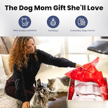 Load image into Gallery viewer, Rubyloo Puffer Dog Travel Bag for Dog Moms, Diaper Bag with Travel Bowls