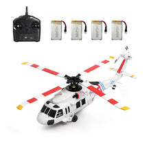 Load image into Gallery viewer, RC Helicopter UH-1K 270 Rescue Livery, Beginner Friendly 4CH Flybarless Helicopter .
