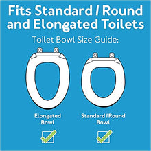 Load image into Gallery viewer, Carex Health Brands Carex E-Z Lock Raised Toilet Seat, Adds 5 Inches to Toilet Height, Elderly and Handicap Toilet Seat with Handles