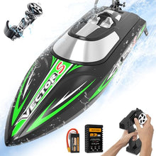 Load image into Gallery viewer, volantexrc Brushless RC Boats for Adults, 30+MPH Fast Remote Control Boat (797-4 Brushless Black)