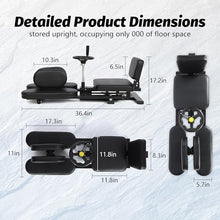 Load image into Gallery viewer, EVERYAMTE Leg Stretcher, Heavy Duty Steel Split Machine for Flexibility Training, 300LBS Leg Stretch Machine, Durable and Easy to Install Home Stretching Equipment, Improve Flexibilit