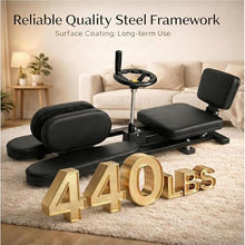 Load image into Gallery viewer, Leg Stretch Machine for Splits, 440LBS Heavy Duty Steel Frame Leg Stretcher, Split Machine Training Fitness for Home Gym, 240° Leg Stretching Equipment for Adults Teens Ballet Dance Gymnastics(Black)