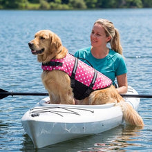 Load image into Gallery viewer, Doglay Dog Life Jacket with Rescue Handle, Dog Life Vest for Swimming Boating, Adjustable Reflective Puppy Swim Vest with Superior Buoyancy for Small Medium Large Dogs