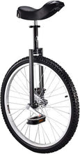 Load image into Gallery viewer, MDybf Wheeled Unicycle, Butyl Tire Wheeled Bicycle, Outdoor Sports and Fitness, Single Wheel Balanced Bicycle, Acrobatic Bike (Size : Black)