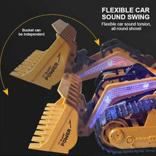 Load image into Gallery viewer, FANXMF RC Skid Steer Loader Construction Truck 1/14 Remote Control Bulldozer Crawler with Lights 9 Channel RC Front Loader 360° Rotation 2.4G Full Function Engineering Vehicle Excavator Toys