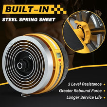 Load image into Gallery viewer, SNODE Ab Roller Wheel with Elbow Support, 3 Levels Resist, Dual Mode, Ab Wheel for Core Workout, Automatic Rebound Sytem,Spring Steel Sheet