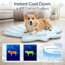 Load image into Gallery viewer, Vagascape Dog Cooling Mat, Washable Pet Cooling Mat, 47" x 45" Thick & Durable Large Cooling Mat for Dogs, Portable Foldable Premium Cooling Pad for Indoor, Outdoor, Travel, Camping, Patio and Beach