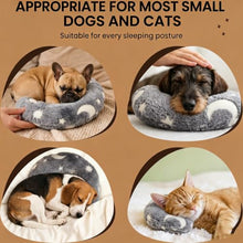 Load image into Gallery viewer, Dog Calming Pillow, Glow in The Dark Dog Neck Pillow for Better Sleep, Reduces Anxiety Pillow Pet, Soft Washable Cats Dogs Bed Pillow Gift (U-Shaped, Medium)