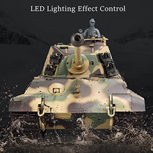Load image into Gallery viewer, Ferthor Fun Heng Long RC Tank for Adults 1:16 2.4ghz German Tiger King Henschel Remote Control Tank Model
