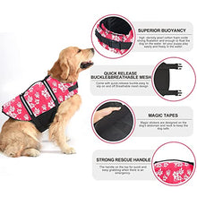 Load image into Gallery viewer, Doglay Dog Life Jacket with Rescue Handle, Dog Life Vest for Swimming Boating, Adjustable Reflective Puppy Swim Vest with Superior Buoyancy for Small Medium Large Dogs