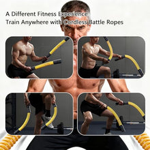 Load image into Gallery viewer, DUROTAN Ropeless Battle Rope,Adjustable Weight Battle Rope for Home Gym,HIIT and Low-Impact Aerobic Training for Men & Women