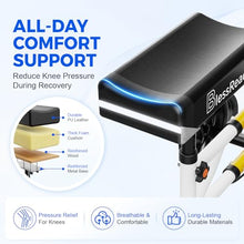 Load image into Gallery viewer, BlessReach Economy Knee Scooter Steerable Knee Walker for Foot Injuries Compact Crutch Alternative with Dual Braking System (Yellow)