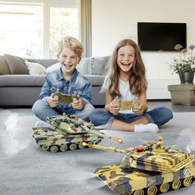 Load image into Gallery viewer, KAIM 1/24 RC Tank,Remote Control Tank for Boys with Smoke, Lights & Sounds