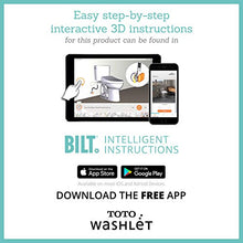 Load image into Gallery viewer, TOTO WASHLET S5 Electronic Bidet Toilet Seat with Instantaneous Water Heating, PREMIST and EWATER+ Wand Cleaning, Elongated, Cotton White - SW3446#01